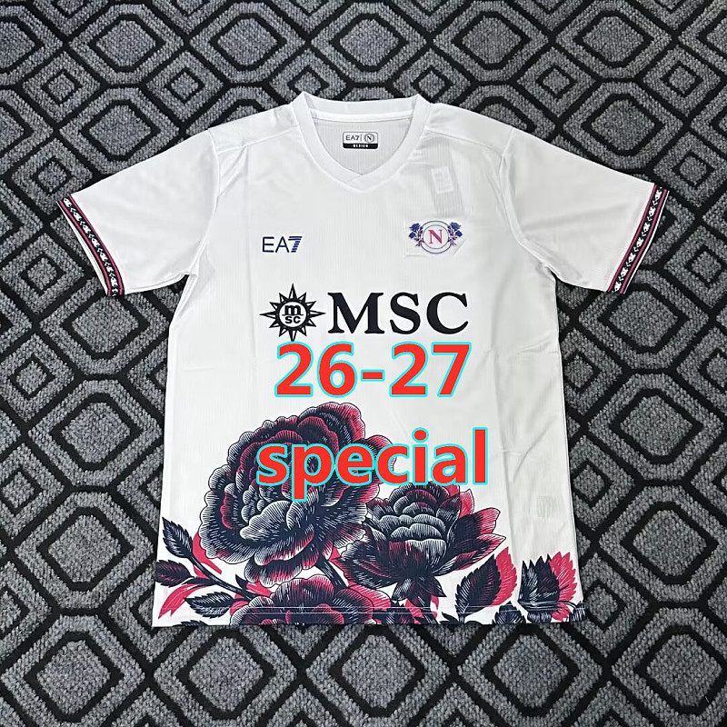 26-27 Napoli Special Fans Version Jersey S-2XL