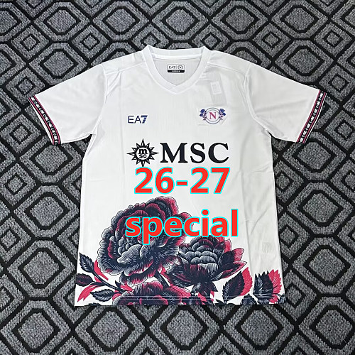 26-27 Napoli Special Fans Version Jersey S-2XL