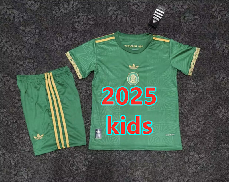 Mexico Special Kids Jersey+shorts Kit 16 -28