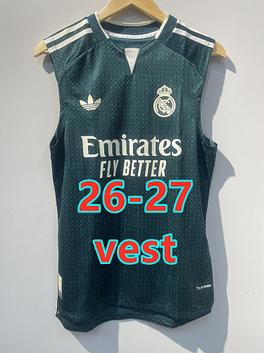 26-27 Real Madrid Away Player Version Vest S-2XL
