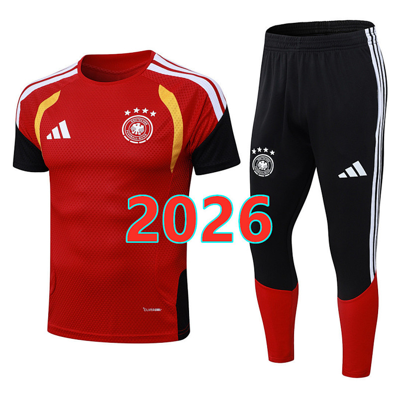Germany Player Short Sleeve+pants Kit S-2XL
