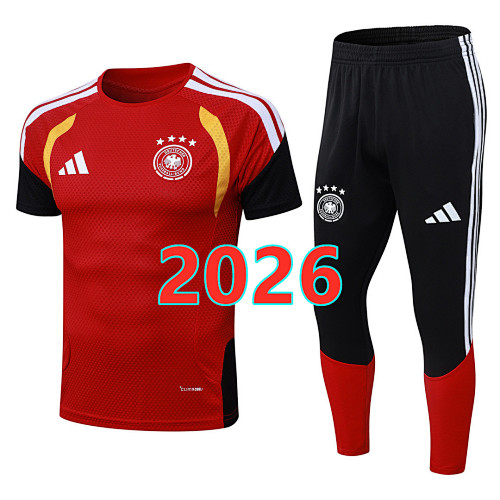 Germany Player Short Sleeve+pants Kit S-2XL