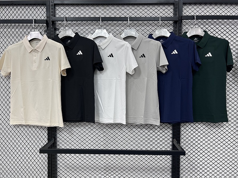 Adidas 26-27 A-D Short Sleeve Polo Jersey S-3XL Polo