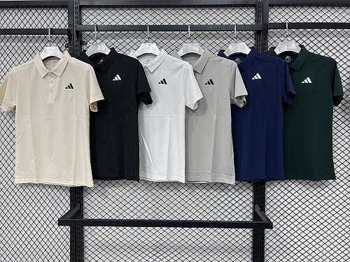 Adidas 26-27 A-D Short Sleeve Polo Jersey S-3XL Polo