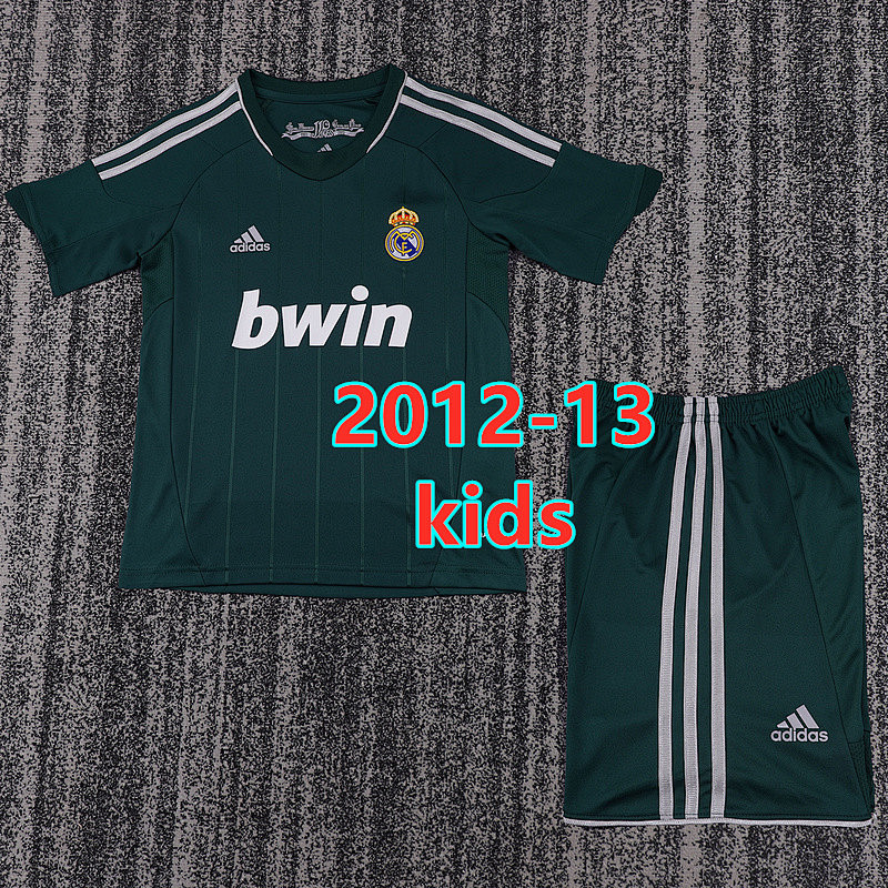 Real Madrid Third Kids Retro Jersey+shorts 16 -28