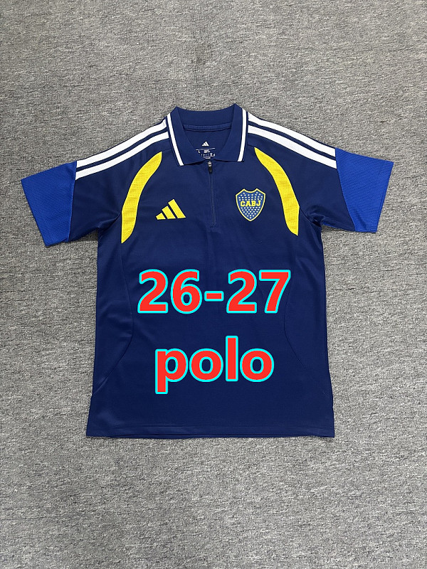 26-27 Boca Juniors Polo Jersey S-3XL Polo