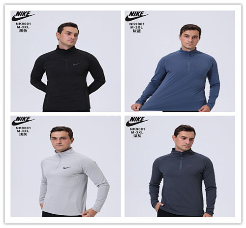 Nike 25-26 N-K Long Sleeve T-shirt Jersey M-3XL T