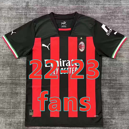 AC Milan Fans Version 22-23 Home Jersey S-4XL AC
