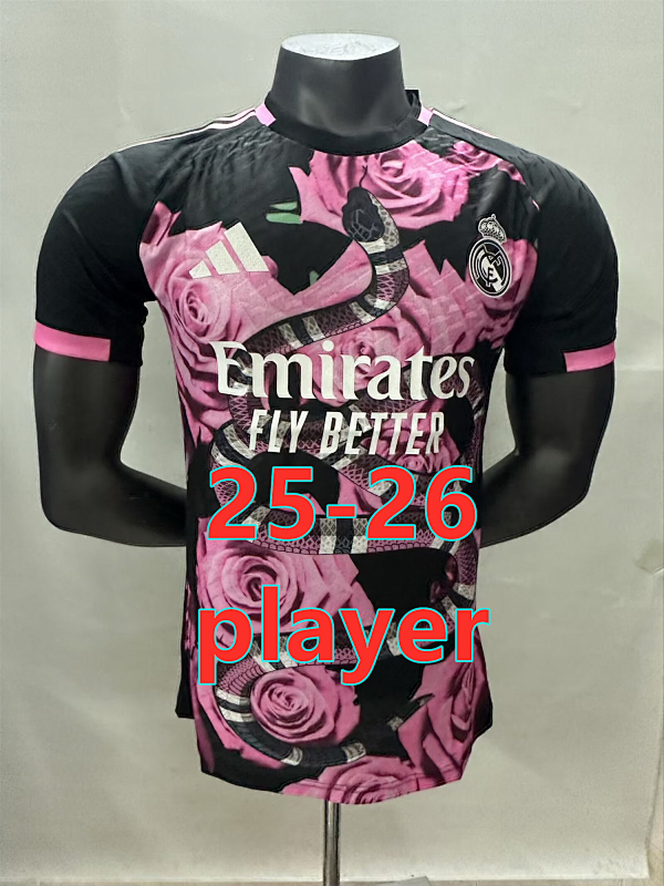 25-26 Real Madrid Special Player Version Jersey S-2XL