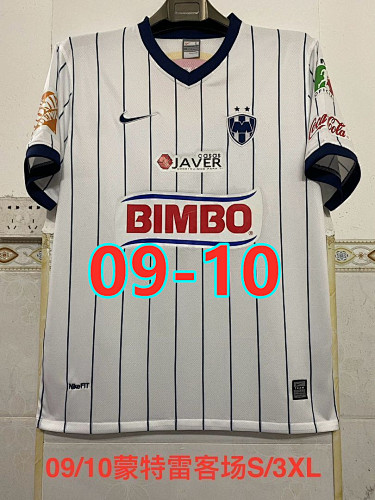 09-10 Monterrey Away Retro Jersey S-3XL