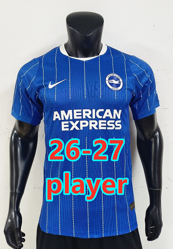 26-27 Brighton Home Player Version Jersey S-2XL