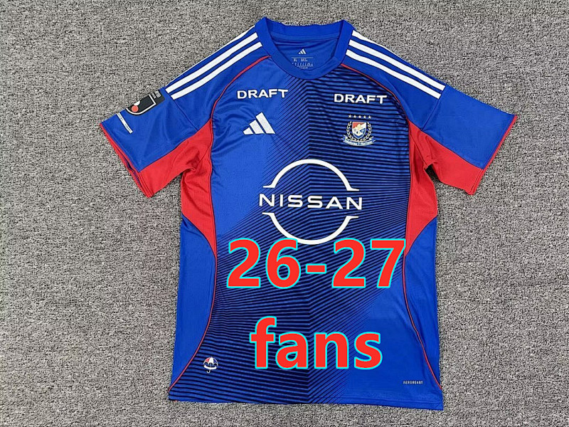 26-27 Yokohama Marinos Home Fans Version Jersey S-4XL
