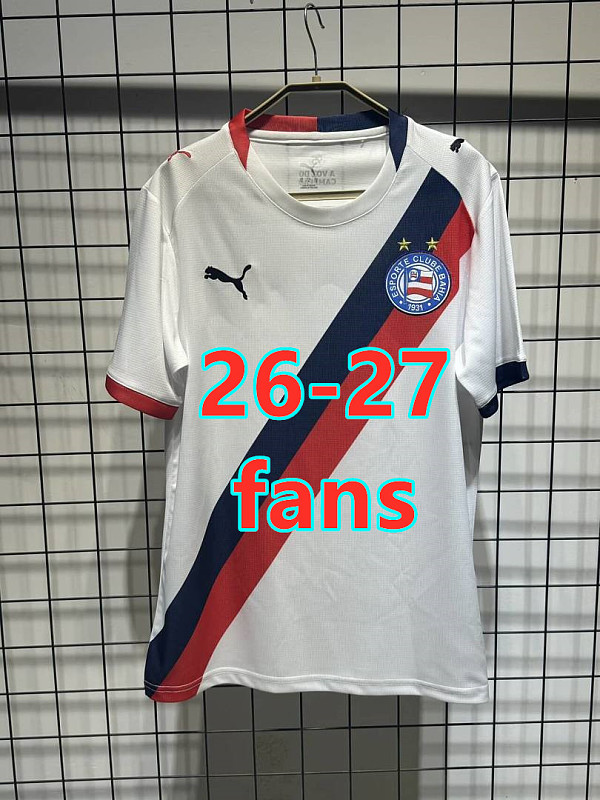 26-27 Bahia Home Fans Version Jersey S-4XL