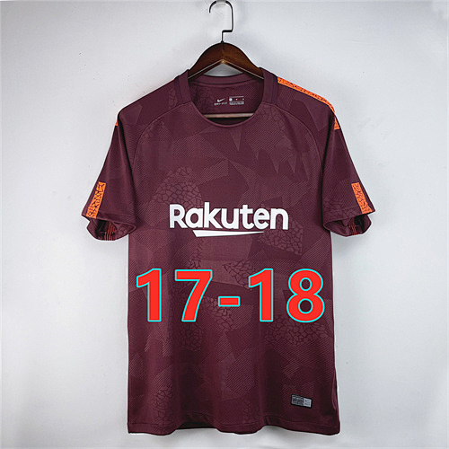 17-18 Barcelona Third Retro Jersey S-2XL