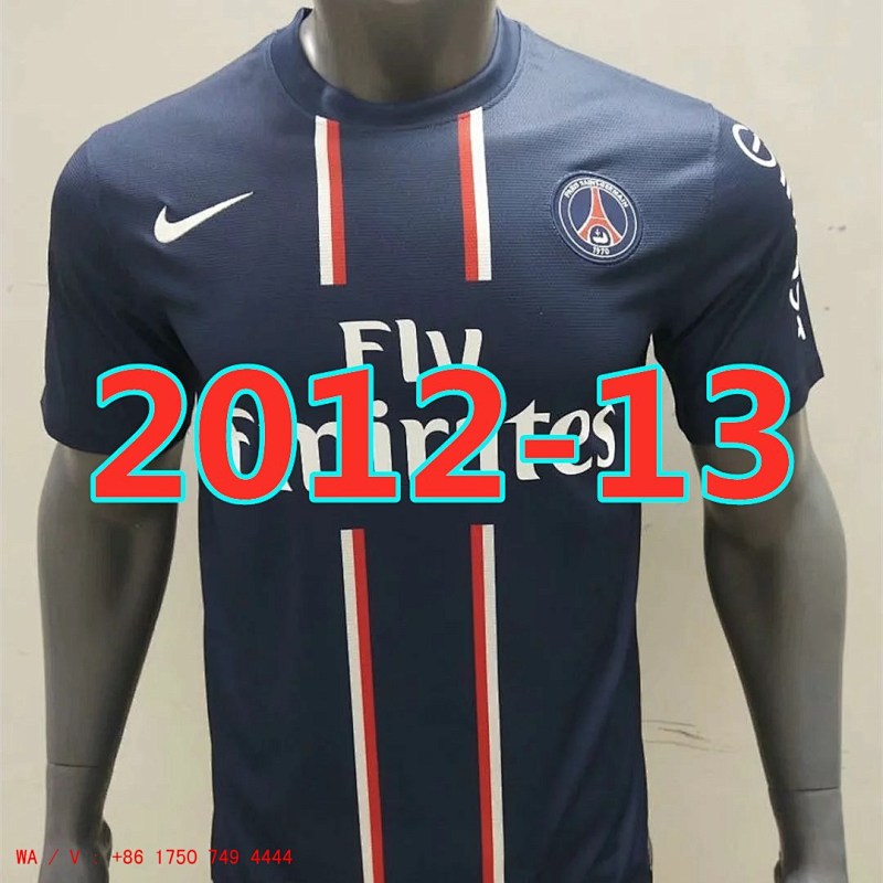 Balenciaga Paris Psg Retro TopThai Quality Home Jersey S-2XL