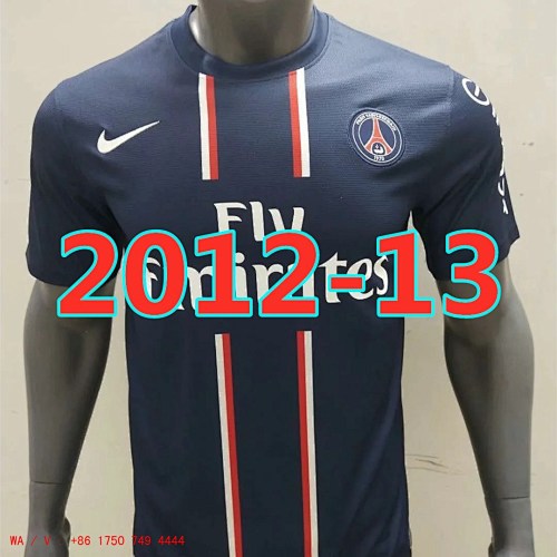 Balenciaga Paris Psg Retro TopThai Quality Home Jersey S-2XL