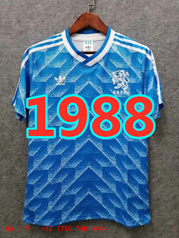 Netherlands Retro TopThai Quality Away Jersey S-2XL