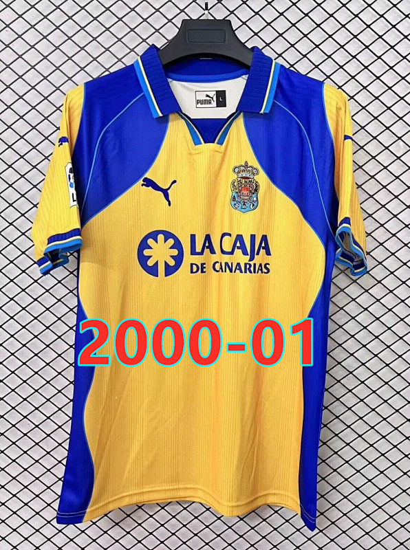 Las Palmas Home Retro Fans Version Jersey S-2XL