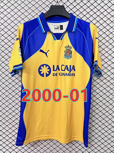 Las Palmas Home Retro Fans Version Jersey S-2XL