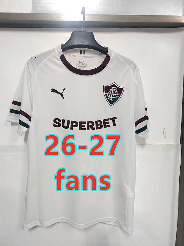 26-27 Fluminense Away Fans Version Jersey S-4XL