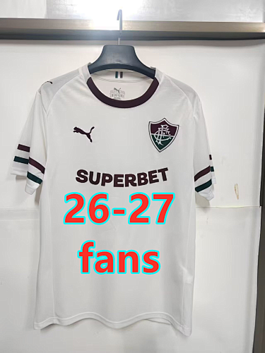 26-27 Fluminense Away Fans Version Jersey S-4XL