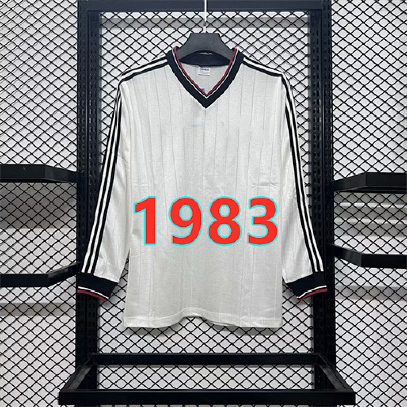 Manchester United Away Retro Long Sleeve Jersey S-2XL 83