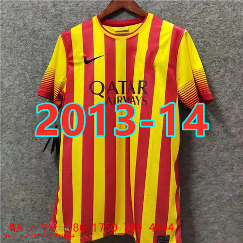 Barcelona Retro TopThai Quality Away Jersey S-2XL