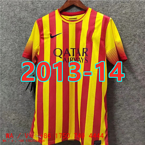 Barcelona Retro TopThai Quality Away Jersey S-2XL