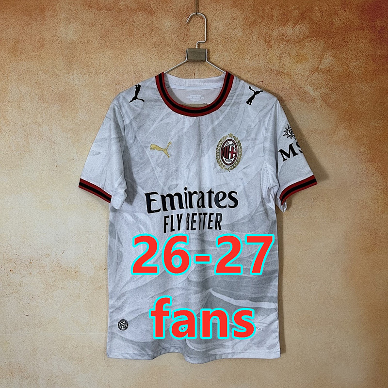 26-27 AC Milan Away Fans Version Jersey S-2XL AC