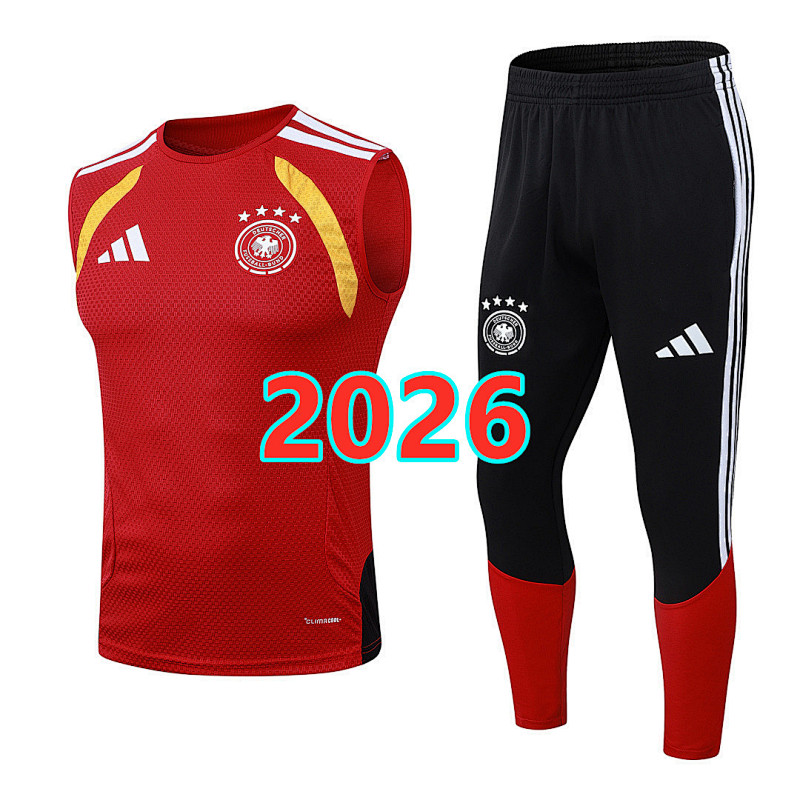 Germany Player Vest+pants Kit S-2XL