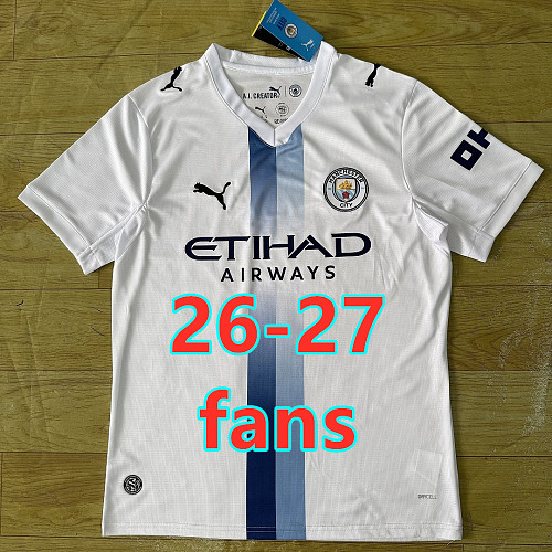 26-27 Manchester City Away Fans Version Jersey S-4XL