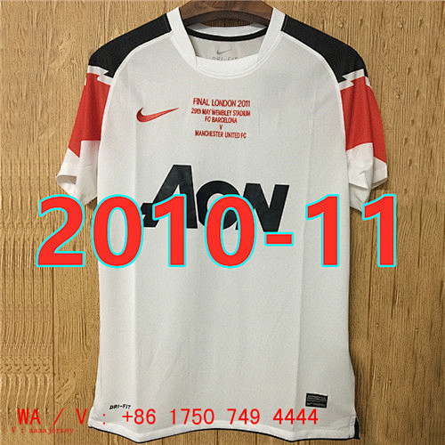 Manchester United Retro Away Jersey S-2XL