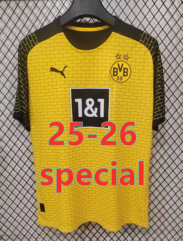 25-26 Dortmund Special Fans Version Jersey S-4XL