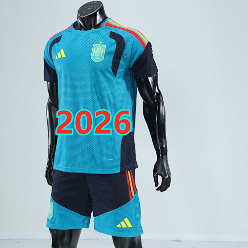 Spain Short Sleeve Tracksuity S-2XL
