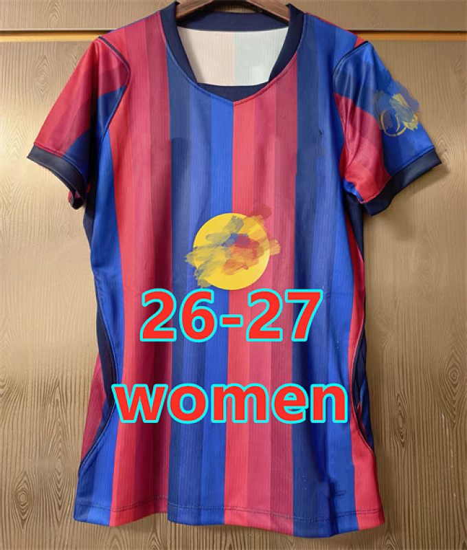 26-27 Barcelona Home Women Jersey S-2XL