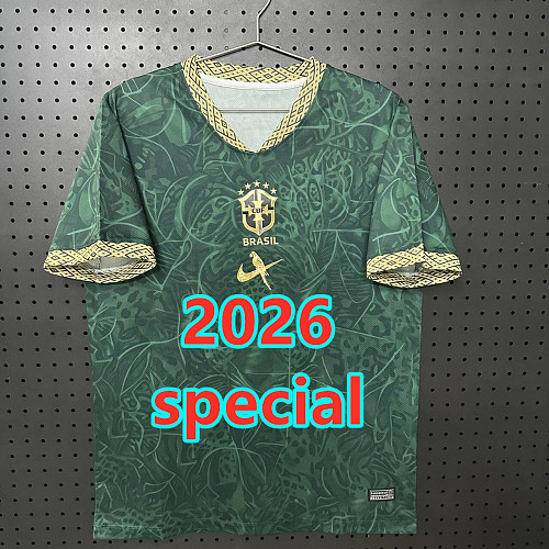 Brazil Special Fans Version Jersey S-4XL
