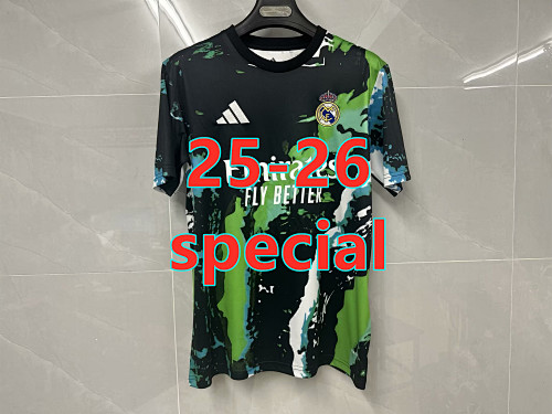 25-26 Real Madrid Special Fans Version Jersey S-2XL