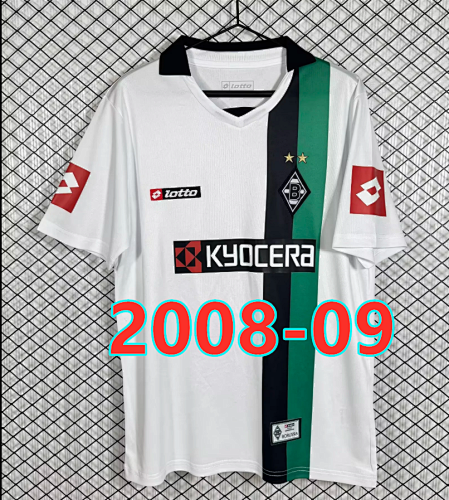 Monchengladbach Home Retro Fans Version Jersey S-2XL