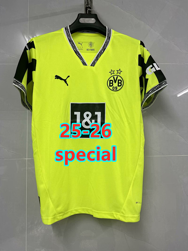 25-26 Dortmund Special Fans Version Jersey S-4XL