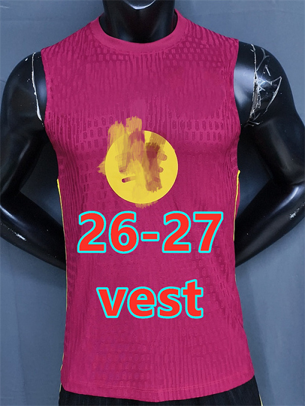 26-27 Barcelona Training Player Version Vest Jersey S-3XL