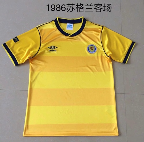 Scotland Retro Away Jerseys S-2XL