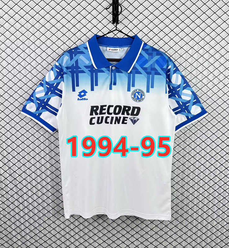 Napoli Away Retro Fans Version Jersey S-2XL