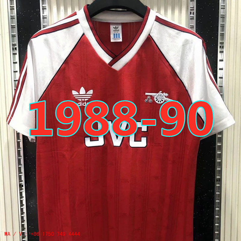 Arsenal Retro TopThai Quality Home Jersey S-2XL