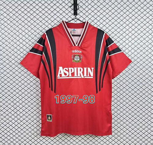 Leverkusen Home Retro Fans Version Jersey S-2XL