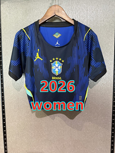 Brazil Away Women Jersey S-2XL