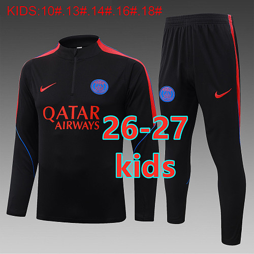 Balenciaga 26-27 Paris Psg Kids Long Sleeve Tracksuit 10- 18