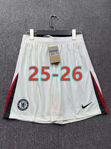 25-26 Chelsea Away Fans Version Shorts S-2XL