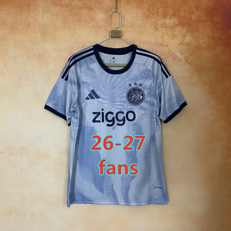 26-27 Ajax Third Fans Version Jersey S-4XL
