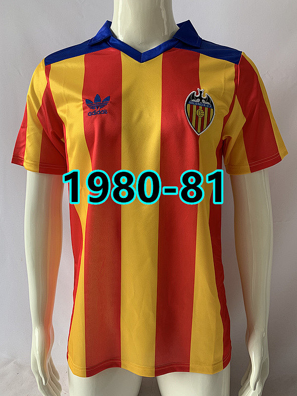 Valencia Away Retro Jerseys S-2XL