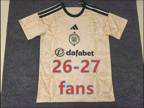 26-27 Celtic Third Fans Version Jersey S-4XL
